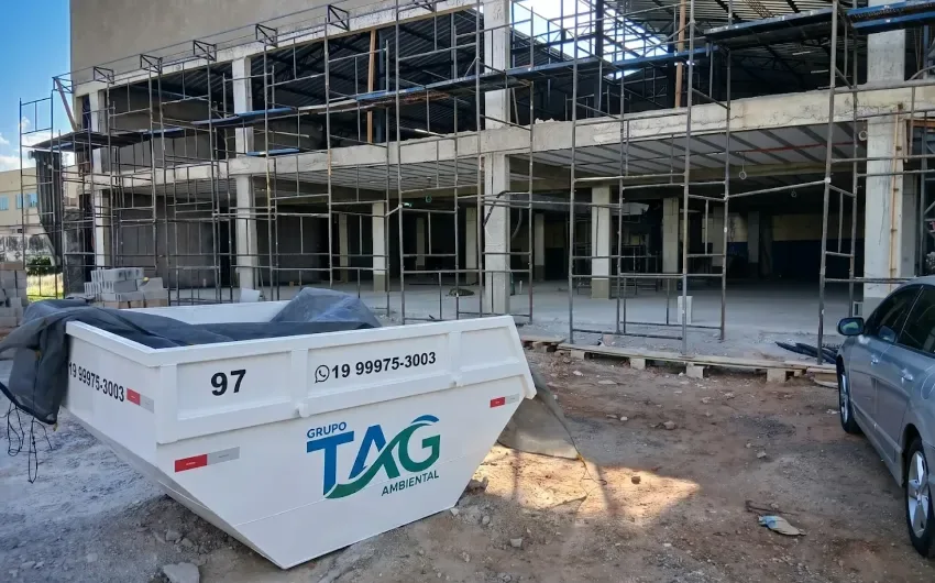 Aluguel de Caçamba em Sumaré e região: escolha o tamanho ideal para sua obra